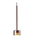 Tonic Assembly Pendant (WITHOUT PLATE) 1 Light With Replaceable 12W LEDs 4000K Copper/Copper Glass-5