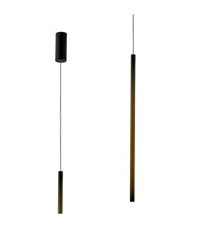 Torch Vertical Pendant 11W LED 3000K 900lm Sand Black 3yrs Warranty-1