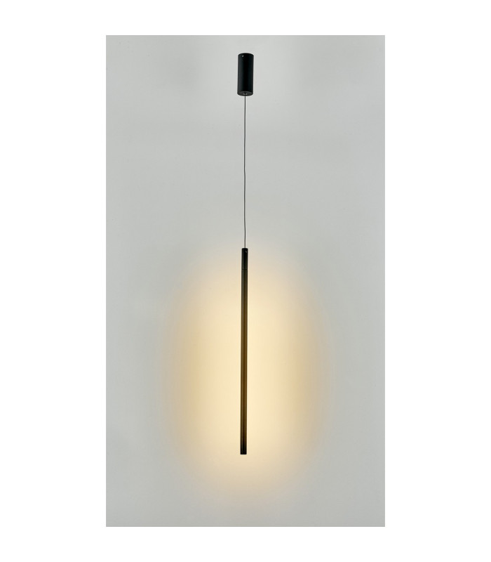 Torch Vertical Pendant 11W LED 3000K 900lm Sand Black 3yrs Warranty-2
