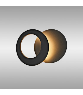 Toronto Wall Lamp 10W LED 3000K 820lm Matt Black 3yrs Warranty-2