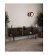Toronto Wall Lamp 10W LED 3000K 820lm Matt Black 3yrs Warranty-3