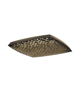 Urban Ceiling Light 80W LED 2700-5000K Remote Control Tuneable 5200lm Black 3yrs Warranty-1