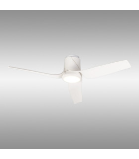 Ushuaia 30W LED Dimmable Ceiling Light With Built-In 35W DC Fan 2700-5000K Remote & APP Control 2400lm White 5yrs Warranty-2