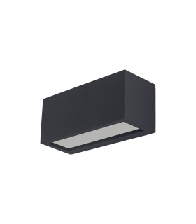 Utah Wall Lamp Up/Down 1 Light E27 IP65 Graphite 2yrs Warranty-1