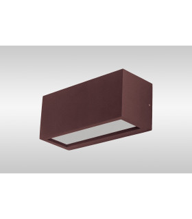 Utah Wall Lamp Up/Down 1 Light E27 IP65 Sand Brown 2yrs Warranty-2