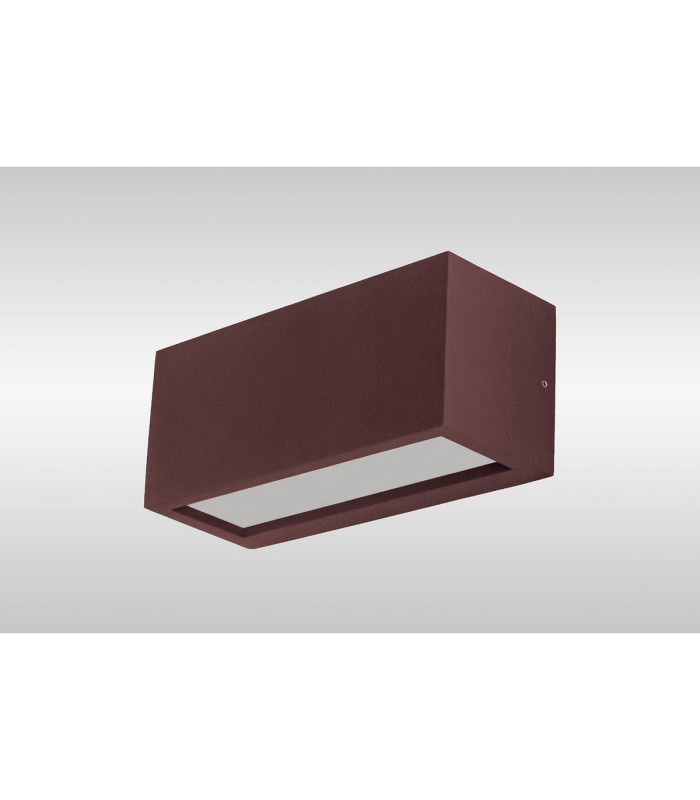 Utah Wall Lamp Up/Down 1 Light E27 IP65 Sand Brown 2yrs Warranty-2