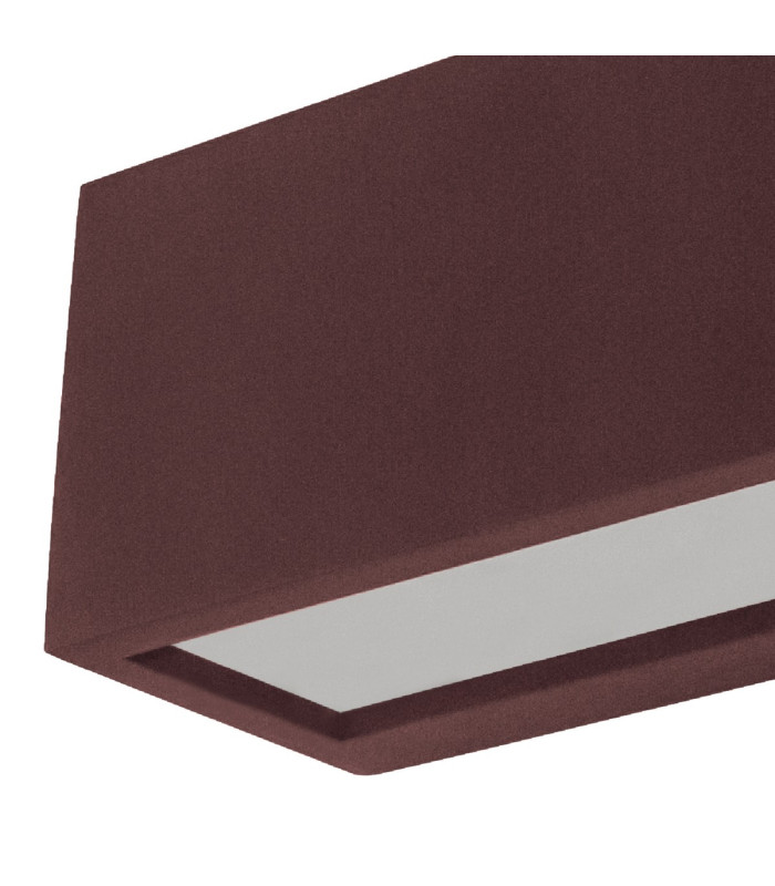 Utah Wall Lamp Up/Down 1 Light E27 IP65 Sand Brown 2yrs Warranty-4