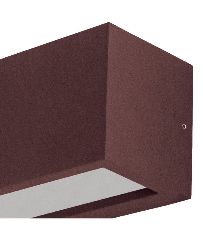 Utah Wall Lamp Up/Down 1 Light E27 IP65 Sand Brown 2yrs Warranty-5
