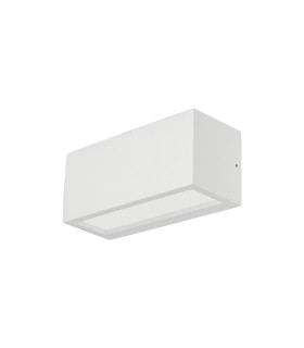 Utah Wall Lamp Up/Down 1 Light E27 IP65 White 2yrs Warranty-1