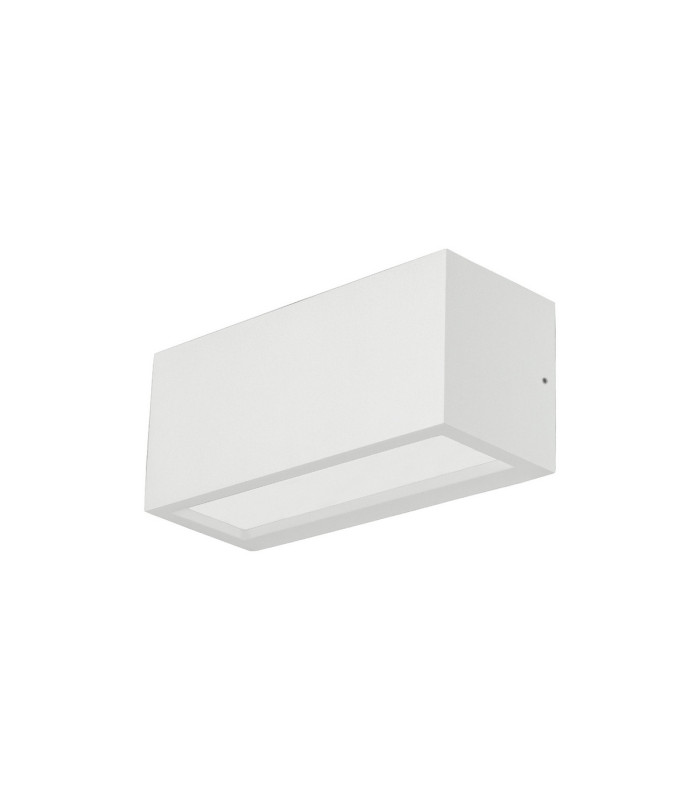 Utah Wall Lamp Up/Down 1 Light E27 IP65 White 2yrs Warranty-1