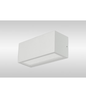 Utah Wall Lamp Up/Down 1 Light E27 IP65 White 2yrs Warranty-2