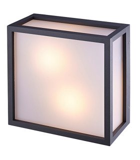 Utah Ceiling Light 2 Light E27 IP65 Graphite 2yrs Warranty-1