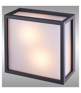 Utah Ceiling Light 2 Light E27 IP65 Graphite 2yrs Warranty-2