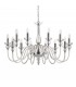 12 Light Pendant Light Trasparent, E14 - 1