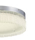 Aiden 50cm Round Flush Ceiling 30W LED 4200K 2700lm Polished Chrome/Glass 3yrs Warranty-5