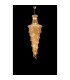 Alexandra Pendant 4 Layer Spiral 25 Light E14 Gold/Crystal Item Weight: 28.6kg-2