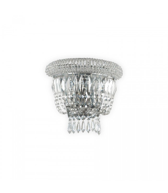 2 Light Wall Light Chrome, E14 - 1