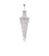 Alexandra Pendant 4 Layer Spiral 25 Light E14 Polished Chrome/Crystal Item Weight: 28.6kg-3