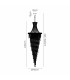Alexandra Pendant 4 Layer Spiral 49 Light E14 Gold/Crystal Item Weight: 44.65kg-7