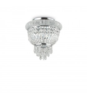 3 Light Ceiling Light Chandelier Chrome, E14 - 1