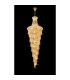 Alexandra Pendant 7 Layer Spiral 63 Light E14 Gold/Crystal Item Weight: 66.4kg-2