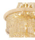 Alexandra Pendant 7 Layer Spiral 63 Light E14 Gold/Crystal Item Weight: 66.4kg-5
