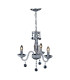 Amora Pendant 3 Light E14 Polished Chrome/Crystal-1