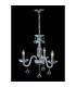 Amora Pendant 3 Light E14 Polished Chrome/Crystal-2