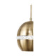 Andrea Pendant 3 Light E27 Linear Antique Brass/Crystal-4