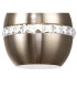 Andrea Pendant 3 Light E27 Round Satin Nickel/Crystal-4