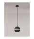 Andrea Single Pendant 1 Light E27 Graphite/Crystal-2