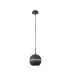Andrea Single Pendant 1 Light E27 Graphite/Crystal-6