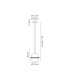 Andrea Single Pendant 1 Light E27 Graphite/Crystal-7