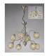 Apollo Pendant 8 Light G9 Satin Nickel/Crystal-2