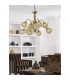 Apollo Pendant 8 Light G9 Satin Nickel/Crystal-3