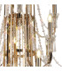 Armand Pendant 12+6+3+3 Light E14 French Gold/Crystal (ITEM REQUIRES CONSTRUCTION/CONNECTION) Item Weight: 32.5kg-6