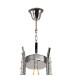 Armand Pendant 12+6+3+3 Light E14 Polished Chrome/Crystal (ITEM REQUIRES CONSTRUCTION/CONNECTION) Item Weight: 32.5kg-5
