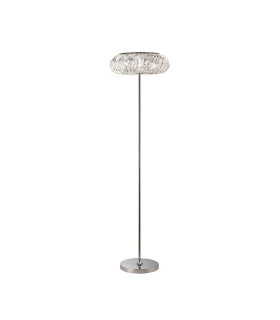 Banda Floor Lamp 6 Light G9 Polished Chrome/Crystal (Can Only Be Shipped On A Pallet Additional Charges May Apply.)-1