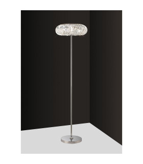 Banda Floor Lamp 6 Light G9 Polished Chrome/Crystal (Can Only Be Shipped On A Pallet Additional Charges May Apply.)-2