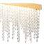 Bano Linear Dimmable Pendant 40W LED 4000K 4200lm French Gold / Crystal Chain 3yrs Warranty-6