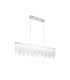 Bano Linear Dimmable Pendant 40W LED 4000K 4200lm Polished Chrome / Crystal Chain 3yrs Warranty-1
