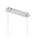 Bano Linear Dimmable Pendant 40W LED 4000K 4200lm Polished Chrome / Crystal Chain 3yrs Warranty-4