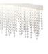 Bano Linear Dimmable Pendant 40W LED 4000K 4200lm Polished Chrome / Crystal Chain 3yrs Warranty-6