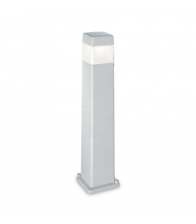 1 Light Outdoor Bollard Light Grey IP44 - 1