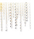 Bano Large Dimmable Wall Light 12W LED 4000K 1460lm French Gold / Crystal Chain 3yrs Warranty-6