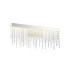 Bano Large Dimmable Wall Light 12W LED 4000K 1460lm Polished Chrome / Crystal Chain 3yrs Warranty-1