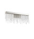 Bano Large Dimmable Wall Light 12W LED 4000K 1460lm Polished Chrome / Crystal Chain 3yrs Warranty-3