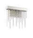 Bano Small Dimmable Wall Light 6W LED 4000K 660lm Polished Chrome / Crystal Chain 3yrs Warranty-3