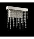 Bano Small Dimmable Wall Light 6W LED 4000K 660lm Polished Chrome / Crystal Chain 3yrs Warranty-6