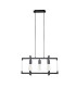 Canto Rectangular Pendant 3 Light E27 Graphite/Acrylic-5